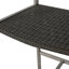 Caggiano 4-Person Metal Bar Height Patio Dining Set with Square Glass Table