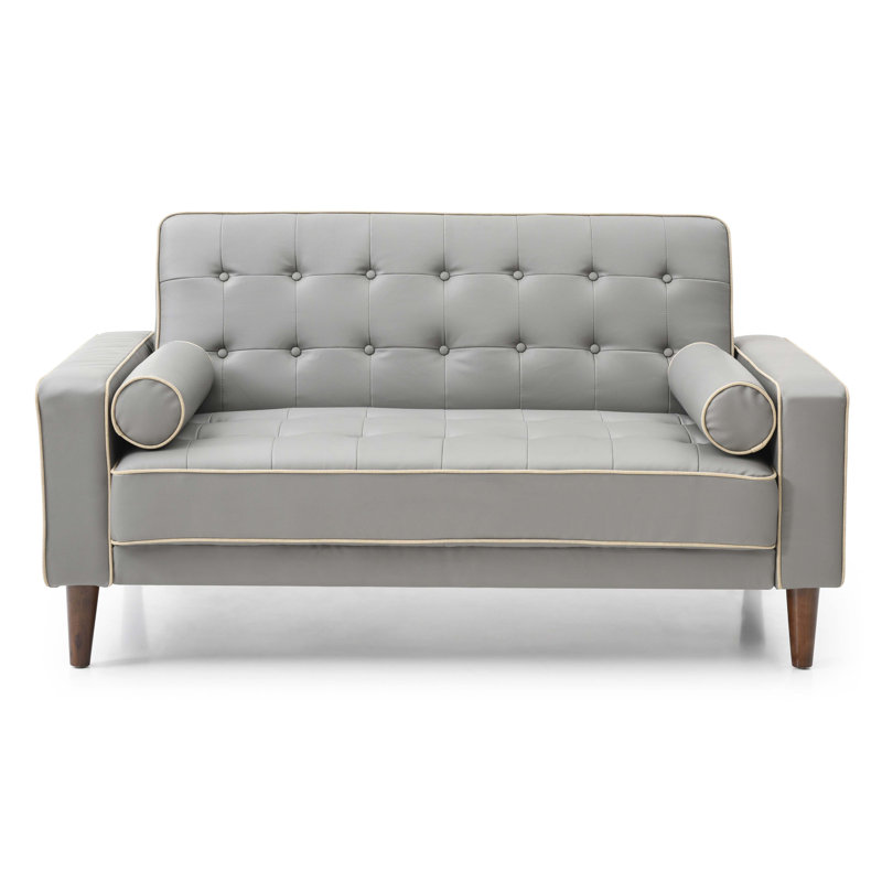 Causeuse contemporaine pour deux, Gris