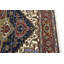 Tapis bleu marine en laine noué à la main 7 pi 10 po x 9 pi 10 po Shancerria