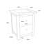 Conner 45cm W Solid + Manufactured Wood Bedside Table