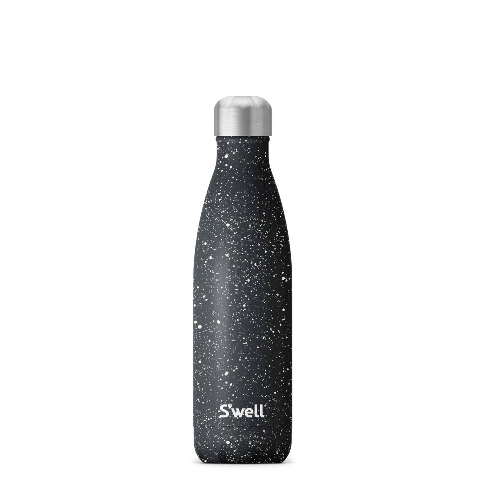 S'well Stainless Steel Triple-Layered Vacuum-Insulated Water Bottle, 17.oz, Speckled Night