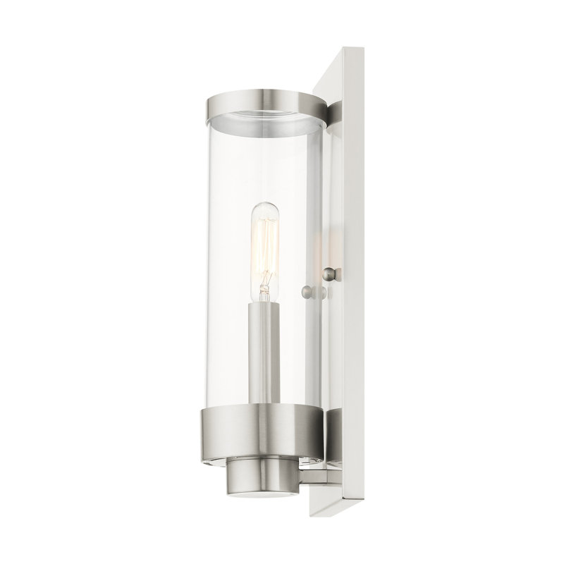 Binghamton Wall Light, Brushed Nickel