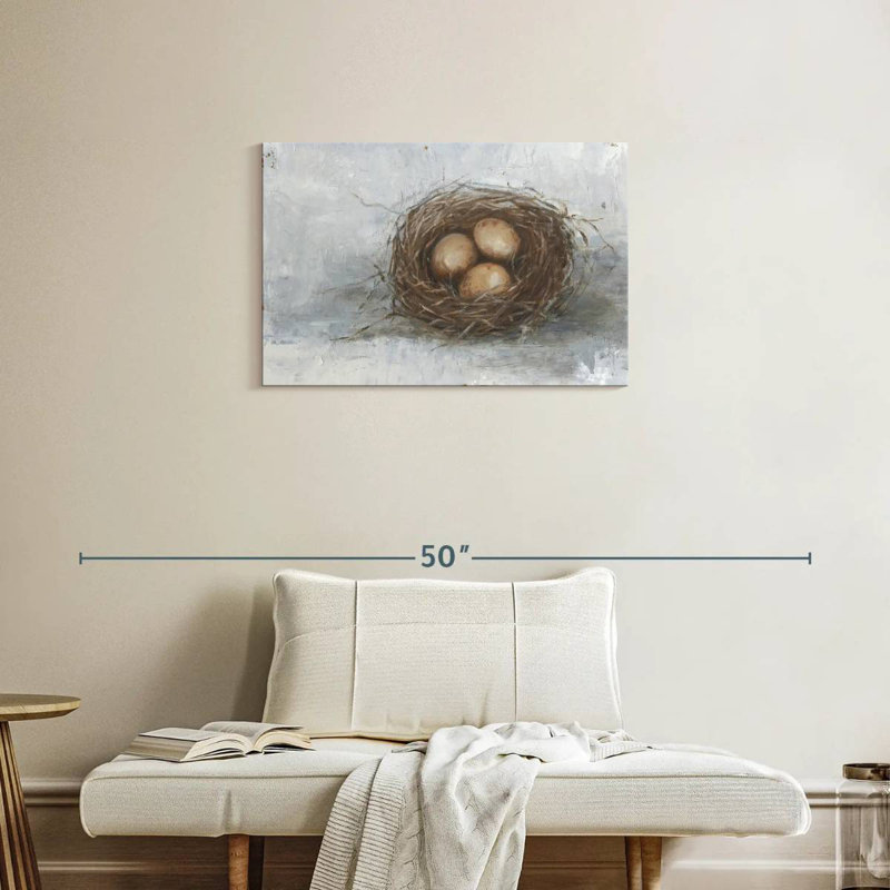 Rustic Bird Nest II, H 20 po x l 30 po