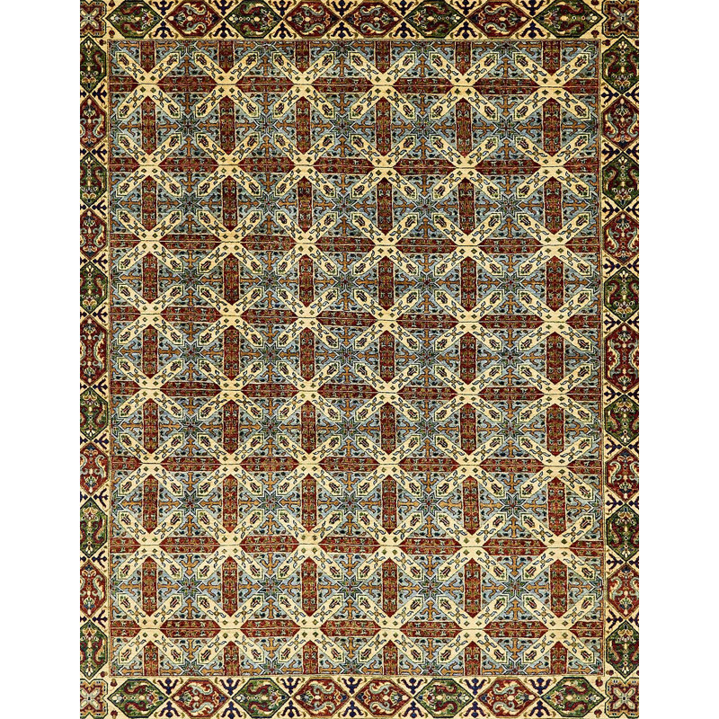 Abstract Indoor Rug, Rectangle 5' x 7'