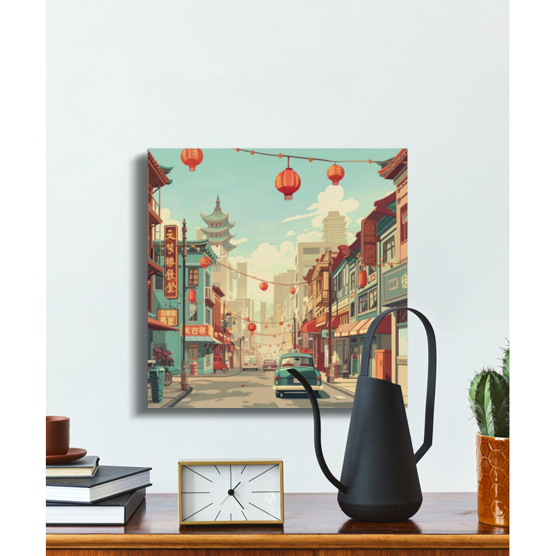 Olivieri Wrapped Canvas Print Set, 14x14