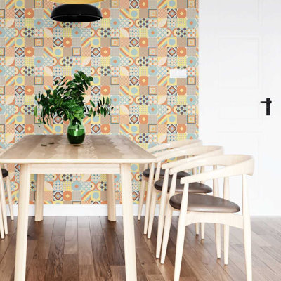 Peel & Stick Geometric Roll
