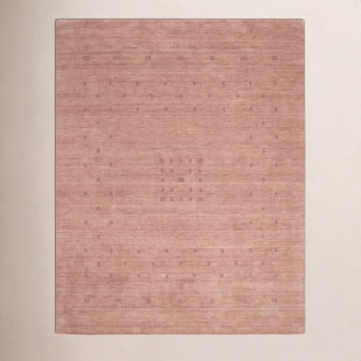 Simi Hand-Woven Geometric Cotton Wool Rug