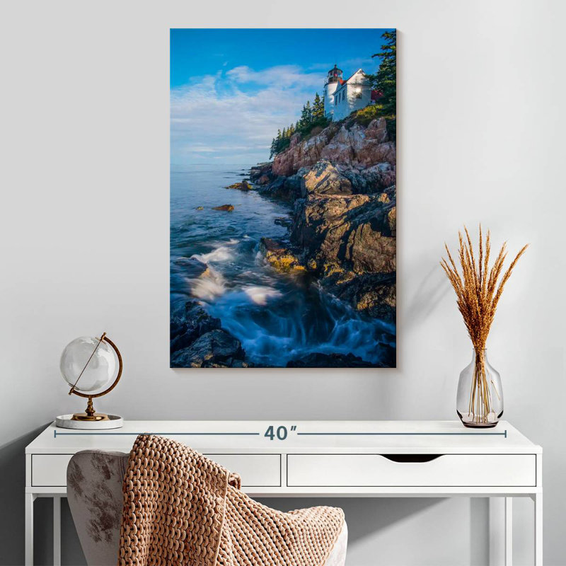 Aletra Bass Harbor Head Lighthouse, 30" H x 20" W