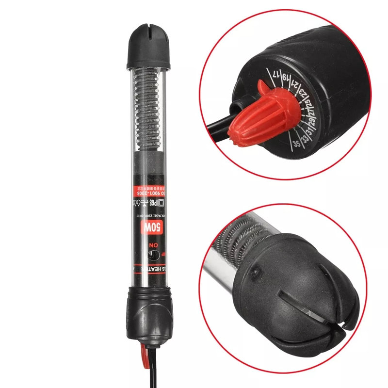 Thermostat réglable d'aquarium 25W