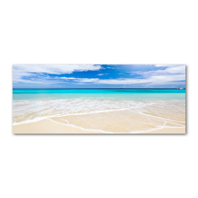 Tropical Beach - Wrapped Canvas Print