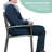 7-Piece Patio Dining Chair Sets PVC-coated polyester Bistro Chairs with Dining Table-110443618