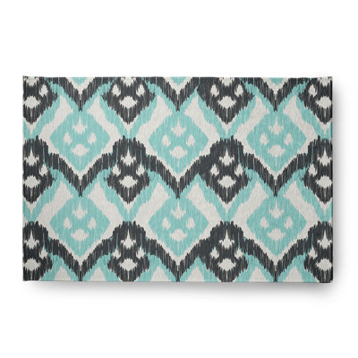 Chenille Ikat Indoor Rug