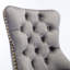 Chaise de bureau, chaise de bureau pivotante rembourrée et capitonnée en velours-130473540-130473542