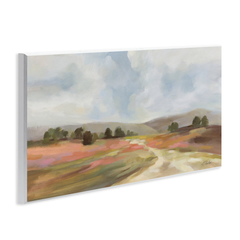 Plaque murale Scenic Wide Fields, design par Silvia Vassileva