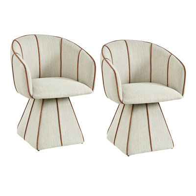 Chaise de salle à manger pivotante Kesslyn