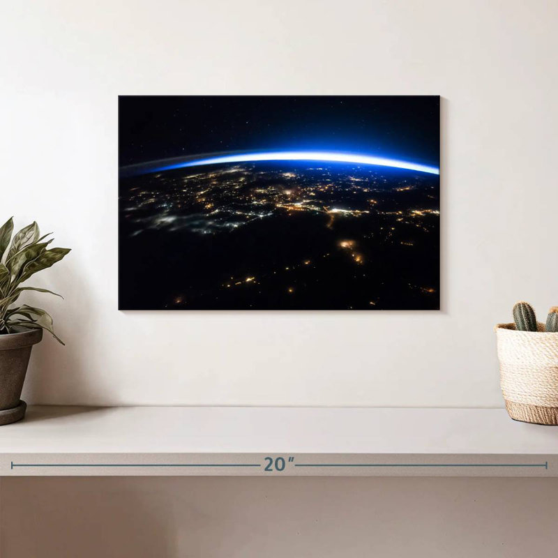 Oberle Earth Night Glory, 8" H x 12" W
