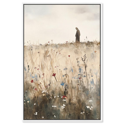 «Amble Monk», reproduction d'art sur toile par Art Remedy