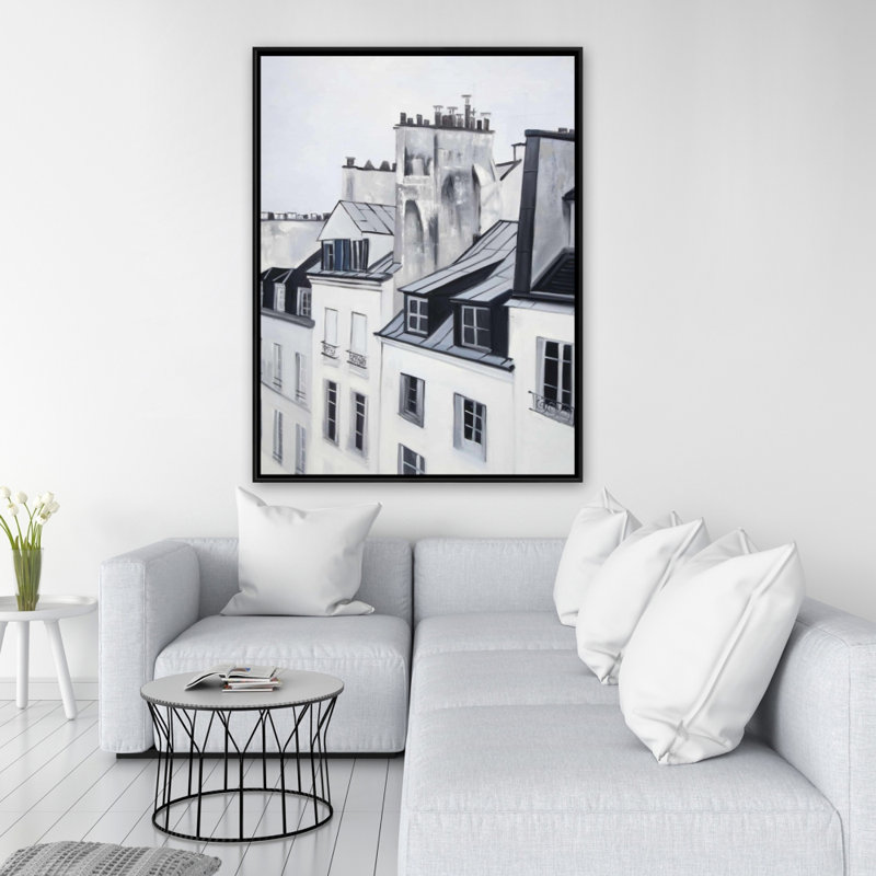 Reproduction de bâtiments historiques sur toile