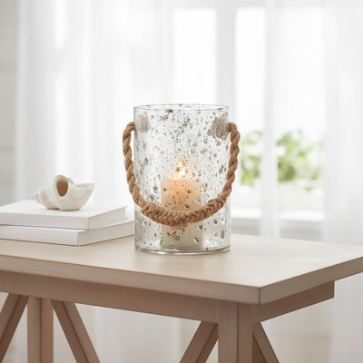Glass Tabletop Lantern