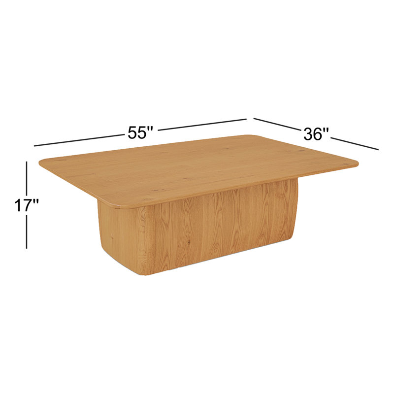 Winston Coffee Table Rustic Oak