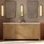 Freya Single Frosted Dimmable LED Vanity Light