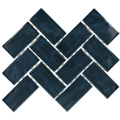 Itona Tile 2 x 4 Ceramic Herringbone Mosaic Tile (12 PC Per Carton) (8.04 SQFT Per Carton)