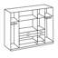 Leeander 5 Door Wardrobe