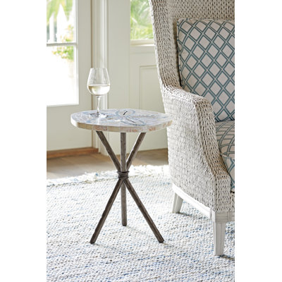 Ocean Breeze Sand Dollar End Table