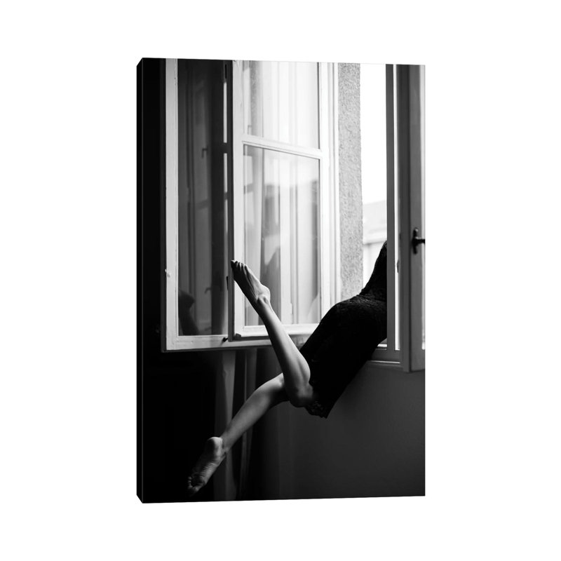 Jazzy Sunday by Lorna Kijurko - Wrapped Canvas Print, 20.32 cm H x 30.48 cm W