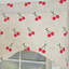 Cherry Dance Cornice Valance