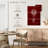 Burgundy Table Fan Laelle-108632382