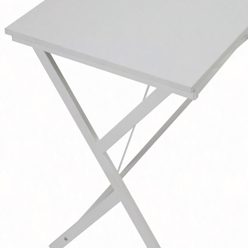 White Finish Computer Desk, White
