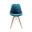 Chaise d'appoint rembourrée en velours Lougenia-1723725726