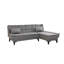 Canapé modulaire d'angle rembourré 88,6 po Sky-1732536105