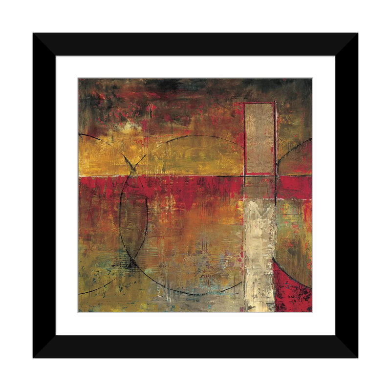 « motion i », reproduction d’art sur toile, H 24 po x l 24 po x P 1 po, Papier d'art encadré noir, Blanc