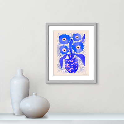 «Blue Flowers Matisse» par Bloom