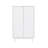 Ella 32" Modern Accent Cabinet with Adjustable Shelves in White-2001403397