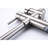 Brushed Nickel Tub Filler With Seals And 9.95 Lb Weight Freestanding In Stainless Steel Drip- Design