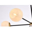 Lustre linéaire moderne Spoutnik à 6 lumières Caisha-71050012-71050015