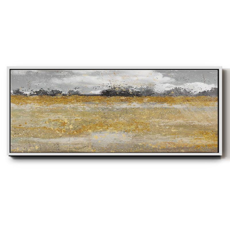 Meadow Shimmer II - toile encadrée, H 8 po x l 20 po