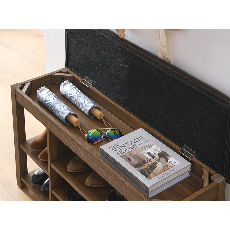 8 Pair Shoes Storage Bench