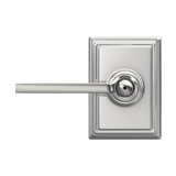 Latitude Lever with Addison Trim Bed and Bath Lock