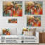 Popart palmiers I sur bois-152783093