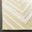Tapis doré / ivoire en laine touffeté à la main Sanyla-818382222