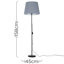 Bekbele 158cm Traditional Floor Lamp-90294271-90294688-44203975