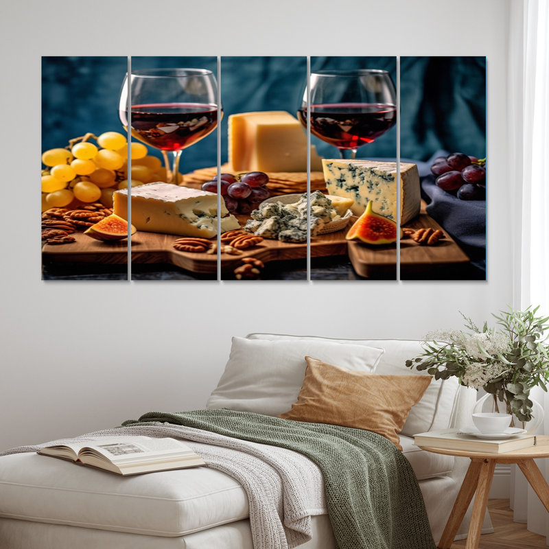 Traditional Food & Beverage Wall Decor on Metal