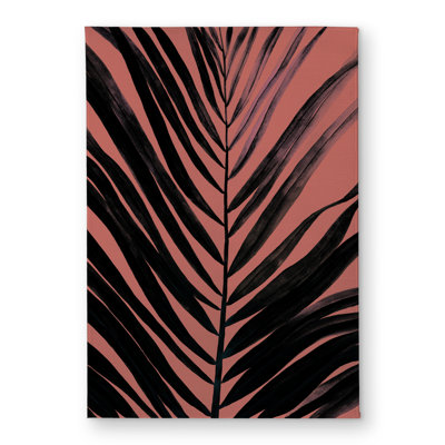 Coral Tropical Palm Leave Door Mat | Minimalist Home Decor