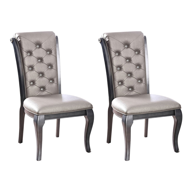 Chaise de salle à manger rembourrée Suzan