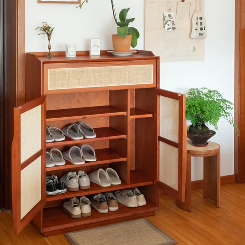 Unique design storage shoe cabinet