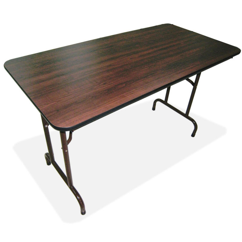 Table pliante rectangulaire en plastique, H 30 po x L 60 po x L 30 po